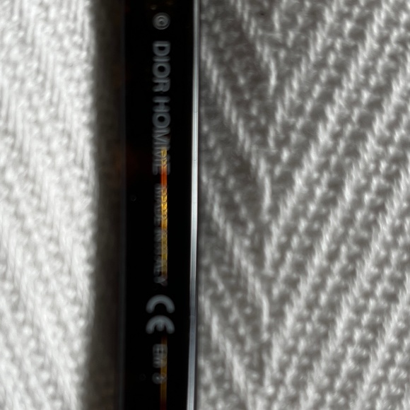 Christian Dior Homme "Black Tie" Tortoiseshell Sunglasses With Case & Lens Cloth - Picture 5 of 9